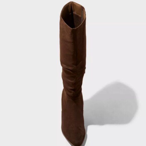 Women's Junie Tall Boots - Universal Thread Brown 9 - Picture 3 of 3